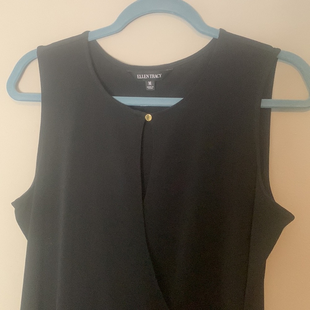 Black cut out tank
